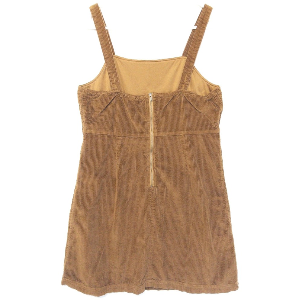 American Eagle Overall Grunge Corduroy Empire Waist Cotton Mini Skirtall Women M